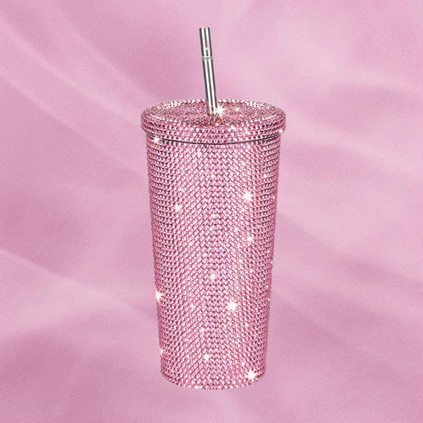 The LuxeStraw Crystal Cup
