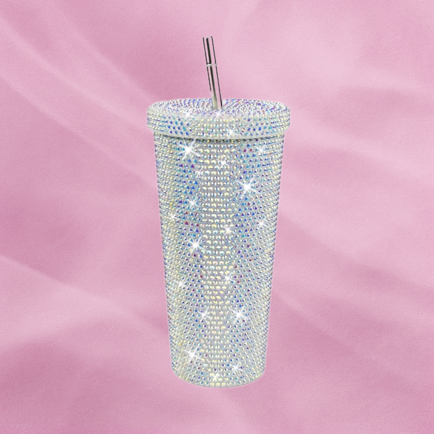 The LuxeStraw Crystal Cup