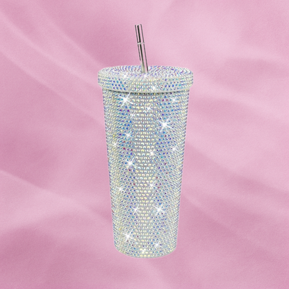 The LuxeStraw Crystal Cup